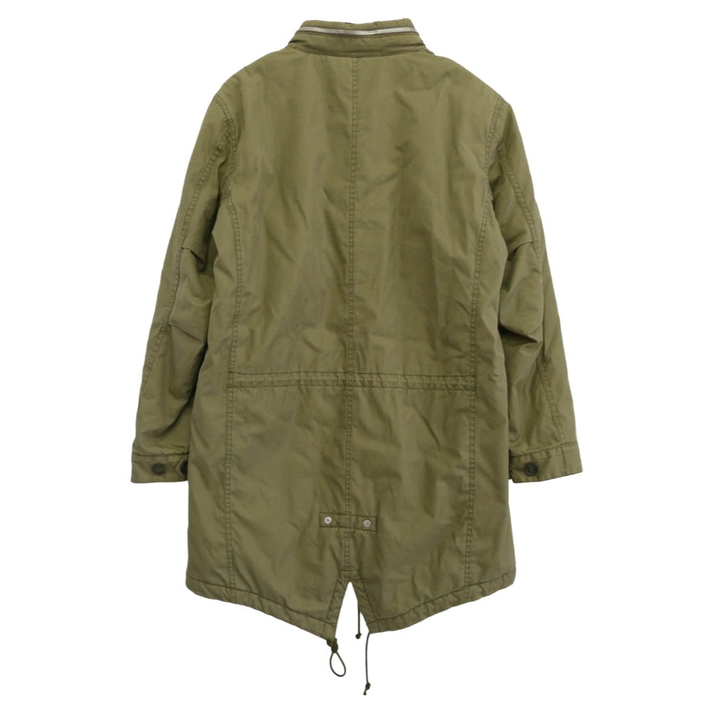 nonnative ノンネイティブ NN-JU2601 TROOPER PUFF COAT C/N OXFORD トルーパー 中綿 ミリタリー コート カーキ系 1【中古】