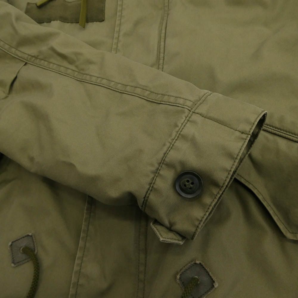nonnative ノンネイティブ NN-JU2601 TROOPER PUFF COAT C/N OXFORD トルーパー 中綿 ミリタリー コート カーキ系 1【中古】
