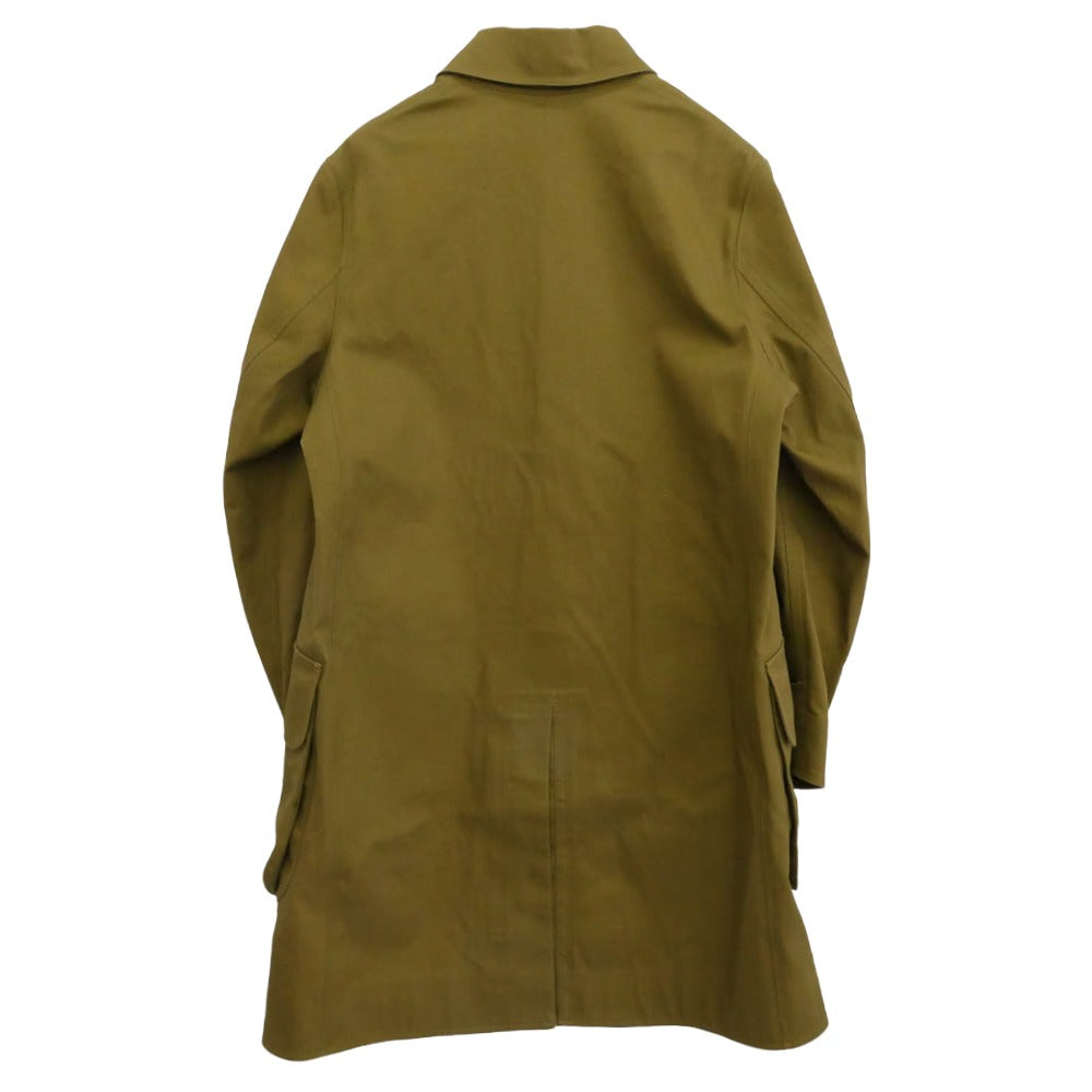 RRL ダブルアールエル WATERPROOF COAT ウォータープルーフ ステンカラー コート カーキ系 M【中古】