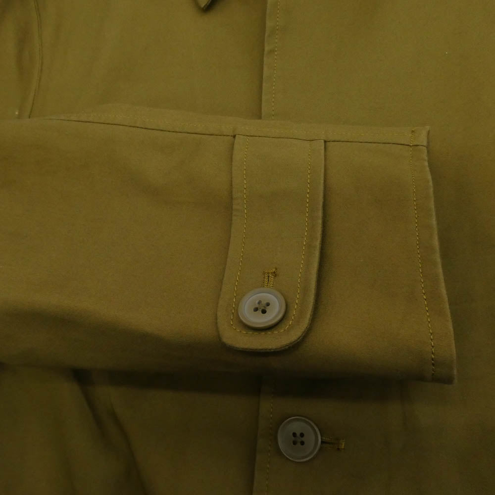 RRL ダブルアールエル WATERPROOF COAT ウォータープルーフ ステンカラー コート カーキ系 M【中古】 RRL ダブルアールエル WATERPROOF COAT ウォータープルーフ ステン