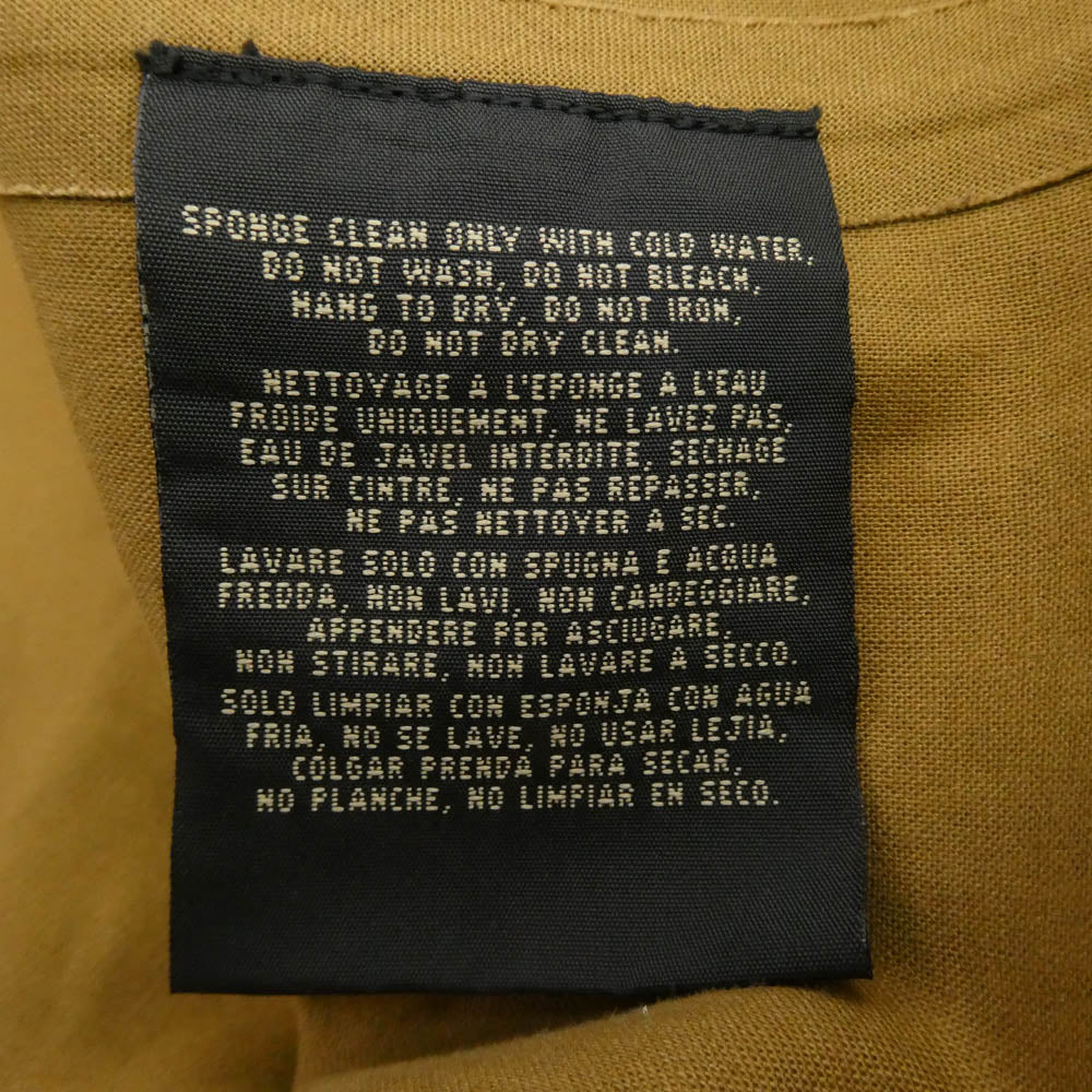 RRL ダブルアールエル WATERPROOF COAT ウォータープルーフ ステンカラー コート カーキ系 M【中古】