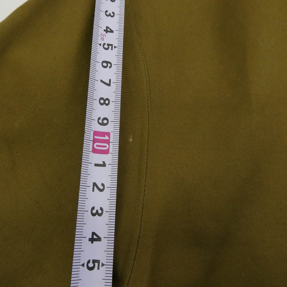 RRL ダブルアールエル WATERPROOF COAT ウォータープルーフ ステンカラー コート カーキ系 M【中古】