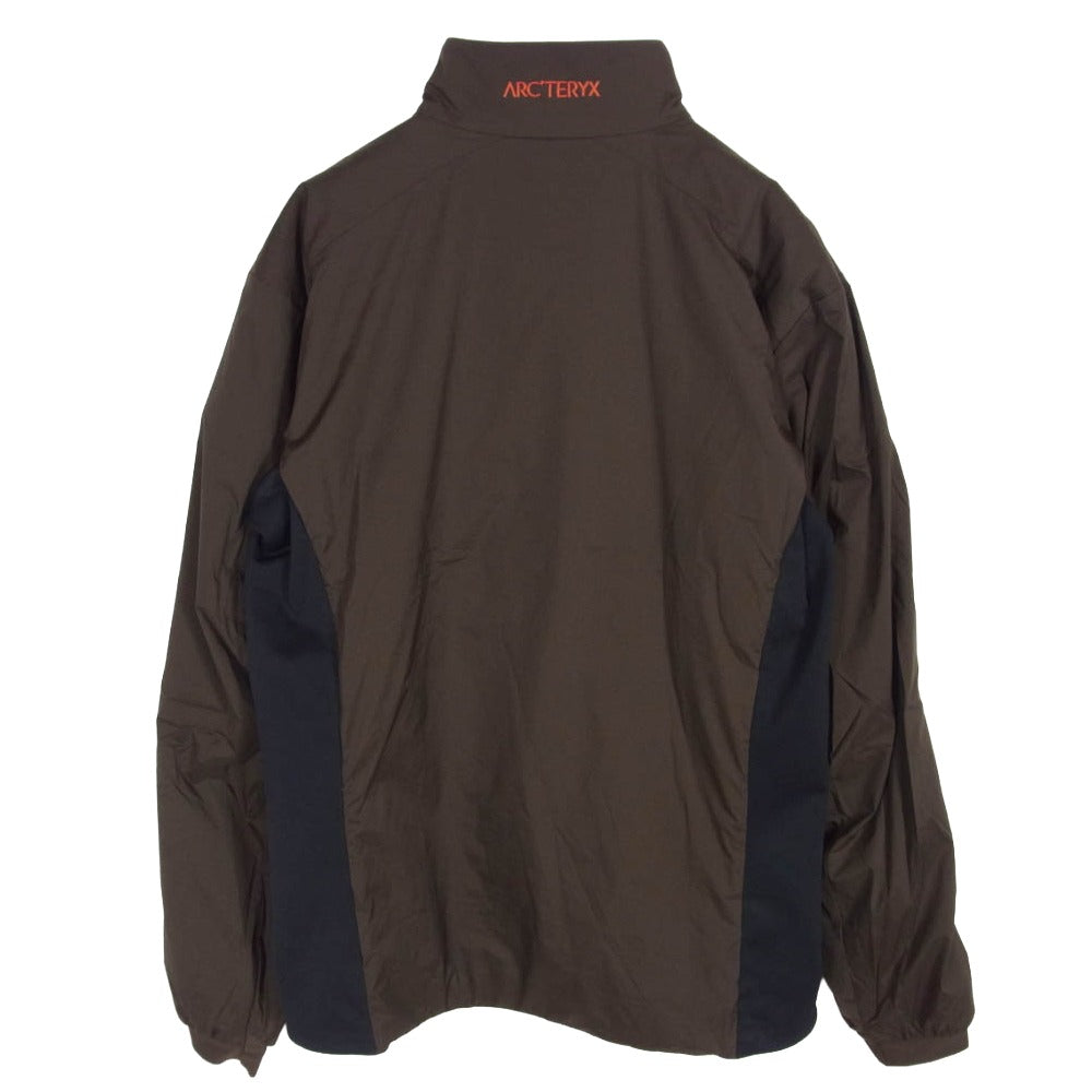 ARC'TERYX アークテリクス 25AW X000009561 ATOM JACKET アトム ジャケット ロゴ 刺繍 中綿 アウター ブルゾン 茶緑系 S【中古】