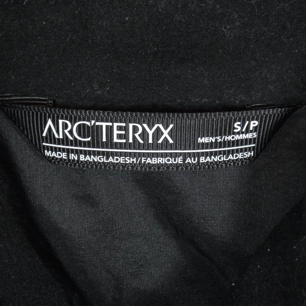 ARC'TERYX アークテリクス 25AW X000009561 ATOM JACKET アトム ジャケット ロゴ 刺繍 中綿 アウター ブルゾン 茶緑系 S【中古】