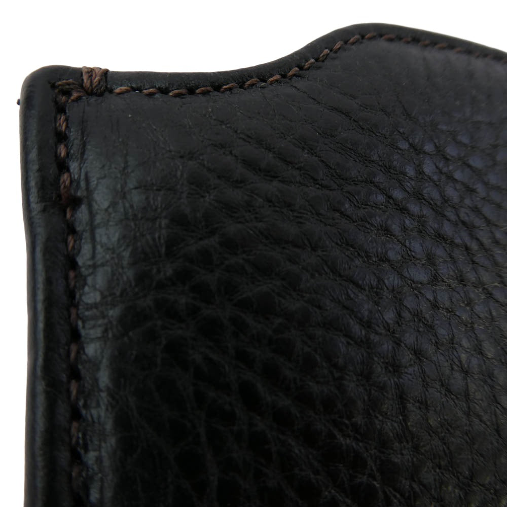 CHROME HEARTS クロムハーツ（原本無） pad case iPadケース クロスボールボタン スクロールチップ レザーブレード クラッチバッグ タブレットケース ブラック系【中古】