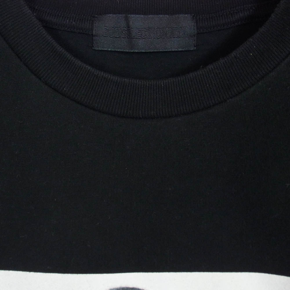 GOD SELECTION XXX ゴッドセレクション GX-S21-ST-14 フォトプリント Tシャツ ブラック系 XL【中古】