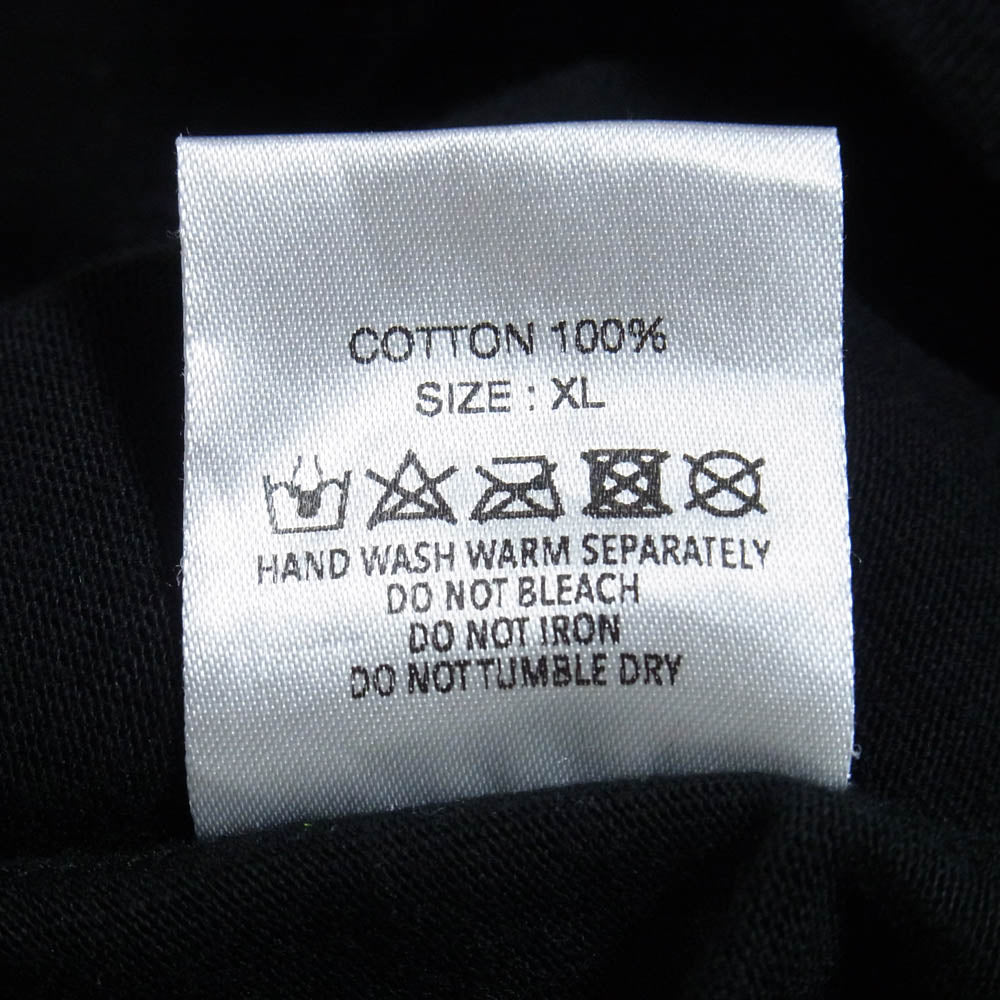 GOD SELECTION XXX ゴッドセレクション GX-S21-ST-14 フォトプリント Tシャツ ブラック系 XL【中古】