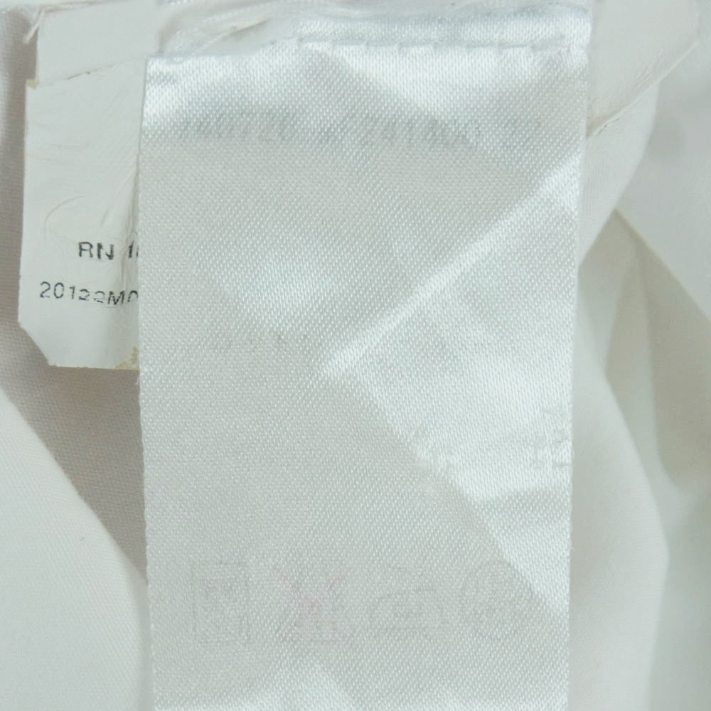 JIL SANDER ジルサンダー イタリア製 ボタンダウン 長袖 プレーン ドレスシャツ コットン ホワイト系 40【中古】
