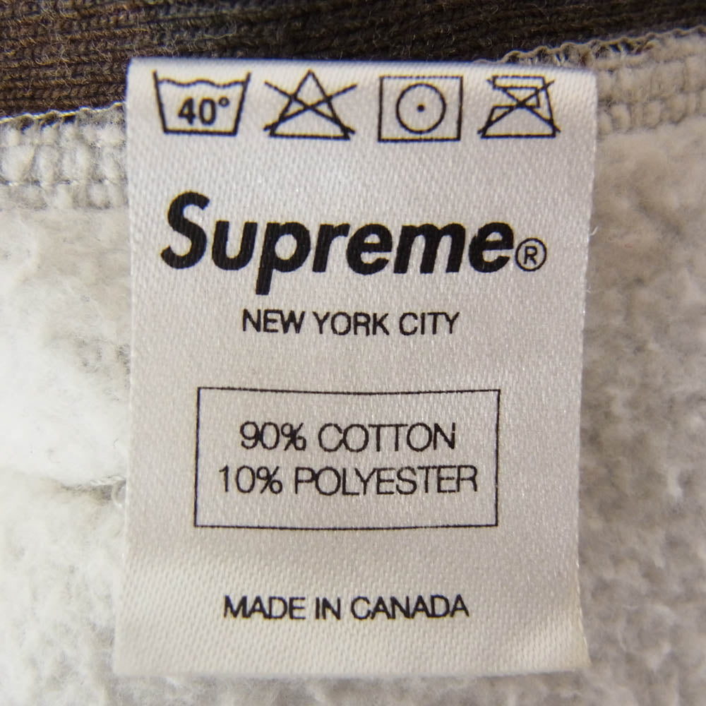 Supreme シュプリーム 12AW Box Logo Hooded Sweatshirt CAMO ボックス ロゴ フーデッド スウェットシャツ パーカー カモフラ グレー系 M【中古】