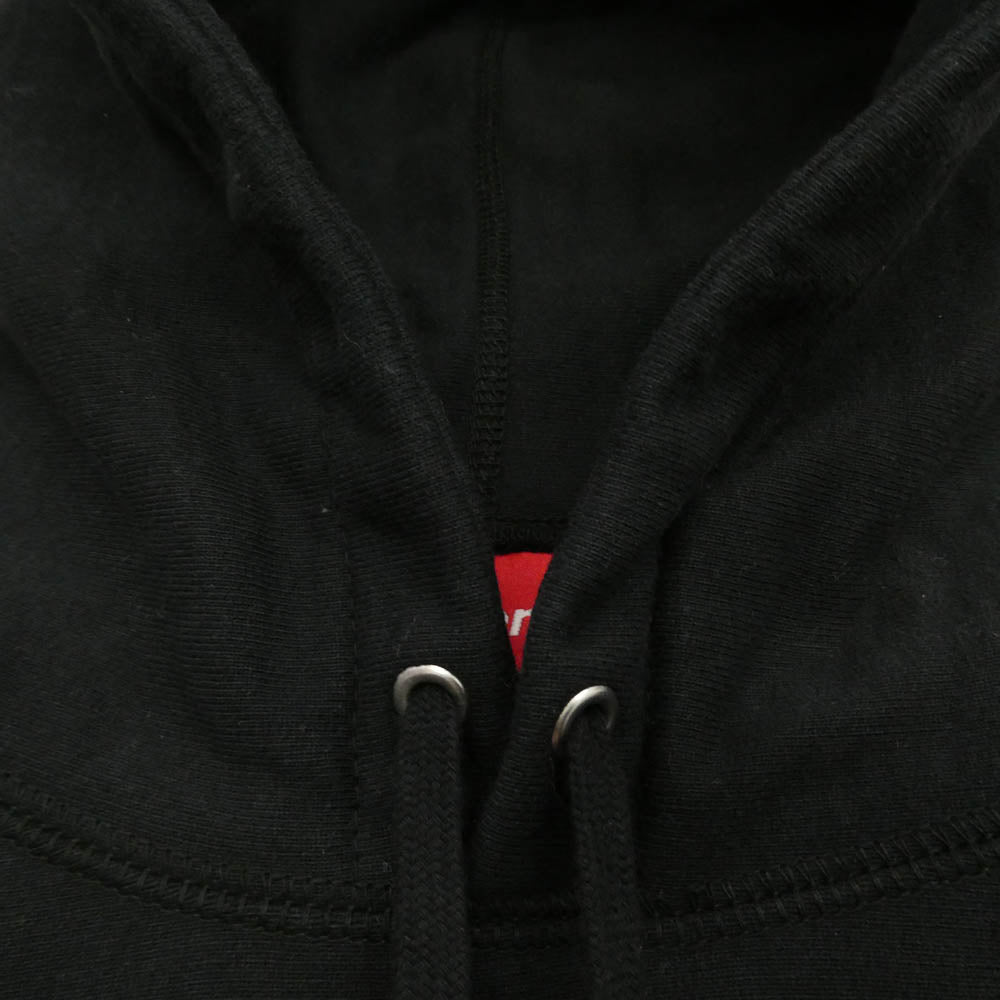 Supreme シュプリーム 20AW Cross Box Logo Hooded Sweatshirt クロス ボックス ロゴ フーデッド スウェットシャツ パーカー ブラック系 L【中古】