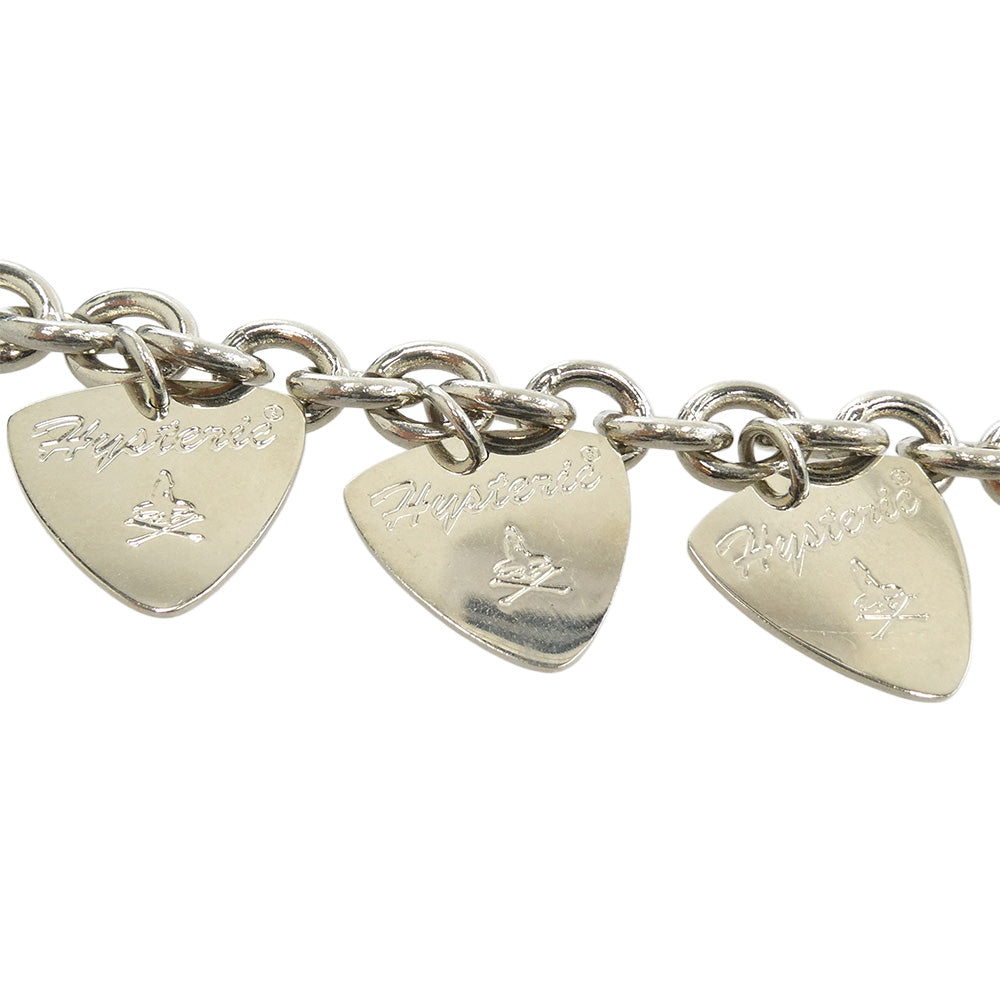 HYSTERIC GLAMOUR ヒステリックグラマー 01221QA01906 5連 ピック ブレスレット シルバー系【中古】