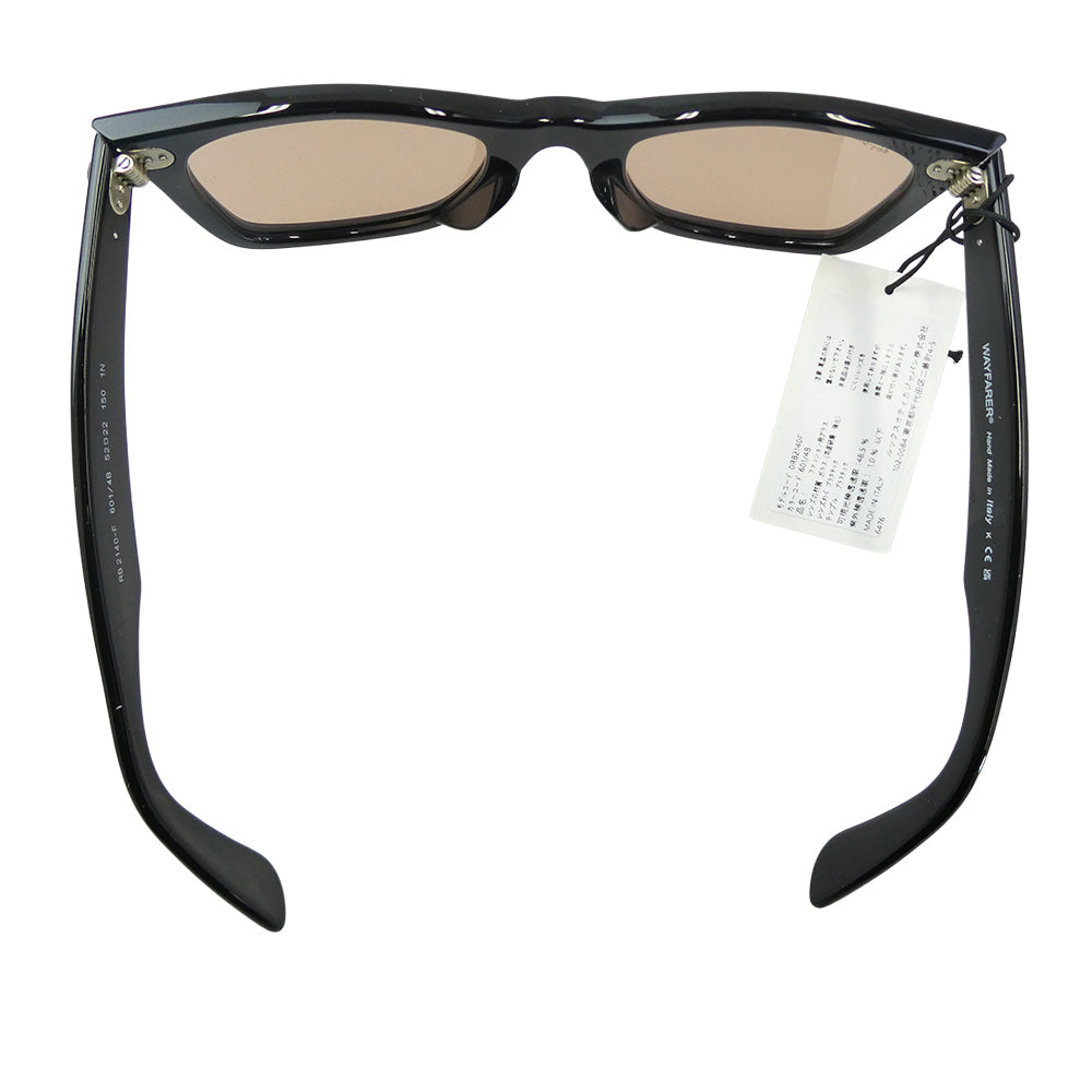 Ray-Ban レイバン RB2140-F ORIGINAL WAYFARER CLASSIC ウェイファーラー サングラス ピンクレンズ フレーム：ブラック系 52□22　150【中古】