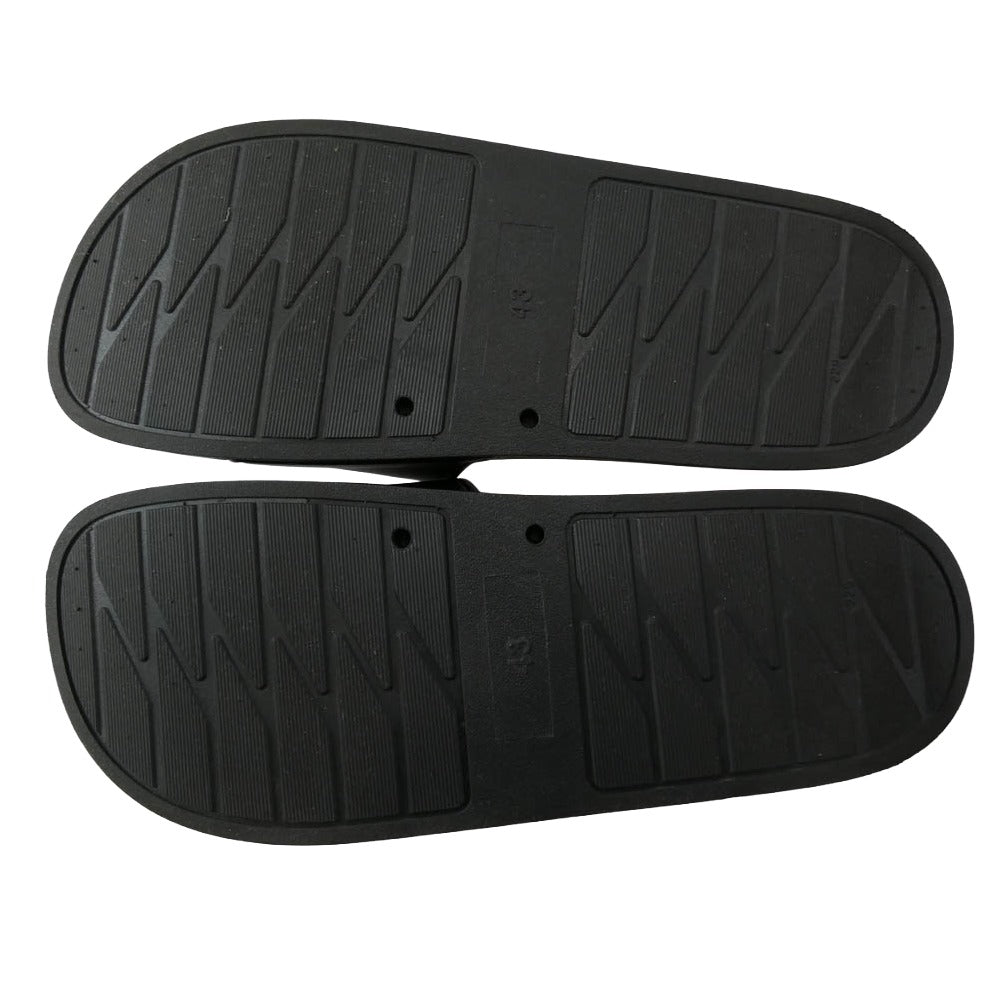 HYSTERIC GLAMOUR ヒステリックグラマー 02241QS02496 UNLIMITED スライダー サンダル ブラック系 43 (27cm)【美品】【中古】