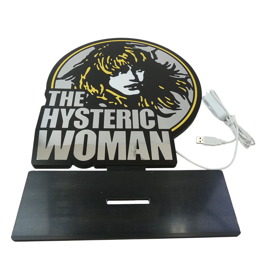 HYSTERIC GLAMOUR ヒステリックグラマー THE HYSTERIC WOMAN ウーマン インフィニティ ミラーライト ノベルティ ブラック系【極上美品】【中古】