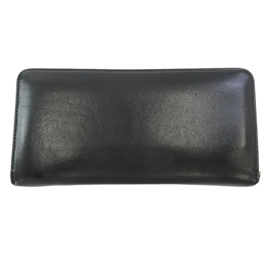 HYSTERIC GLAMOUR ヒステリックグラマー 0142QG04996 スタッズ ロゴ レザー 長財布 ブラック系【中古】