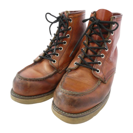 RED WING レッドウィング 94年製 半円犬タグ アイリッシュセッター ブーツ ブラウン系 US 7E【中古】