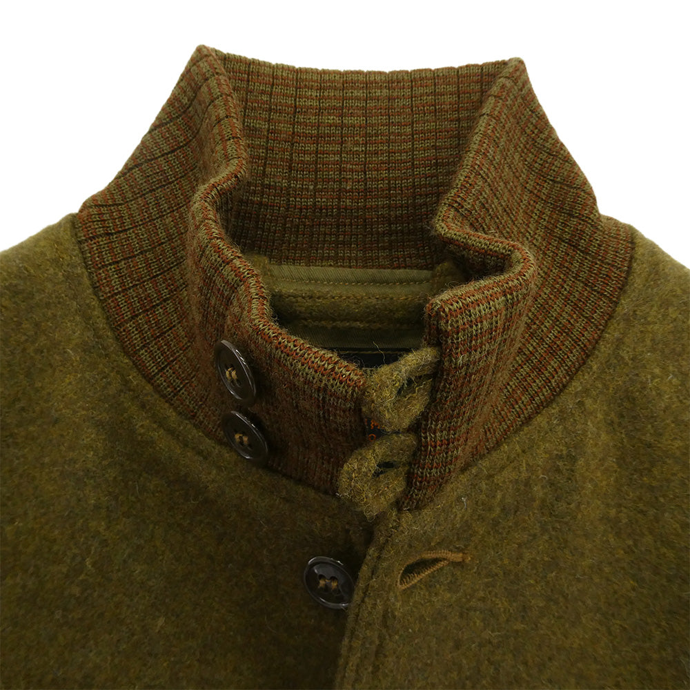 Buzz Rickson's バズリクソンズ BR15589 AVIATION ASSOCIATES WOOL A-1 JACKET ウール ジャケット モスグリーン系 38【極上美品】【中古】