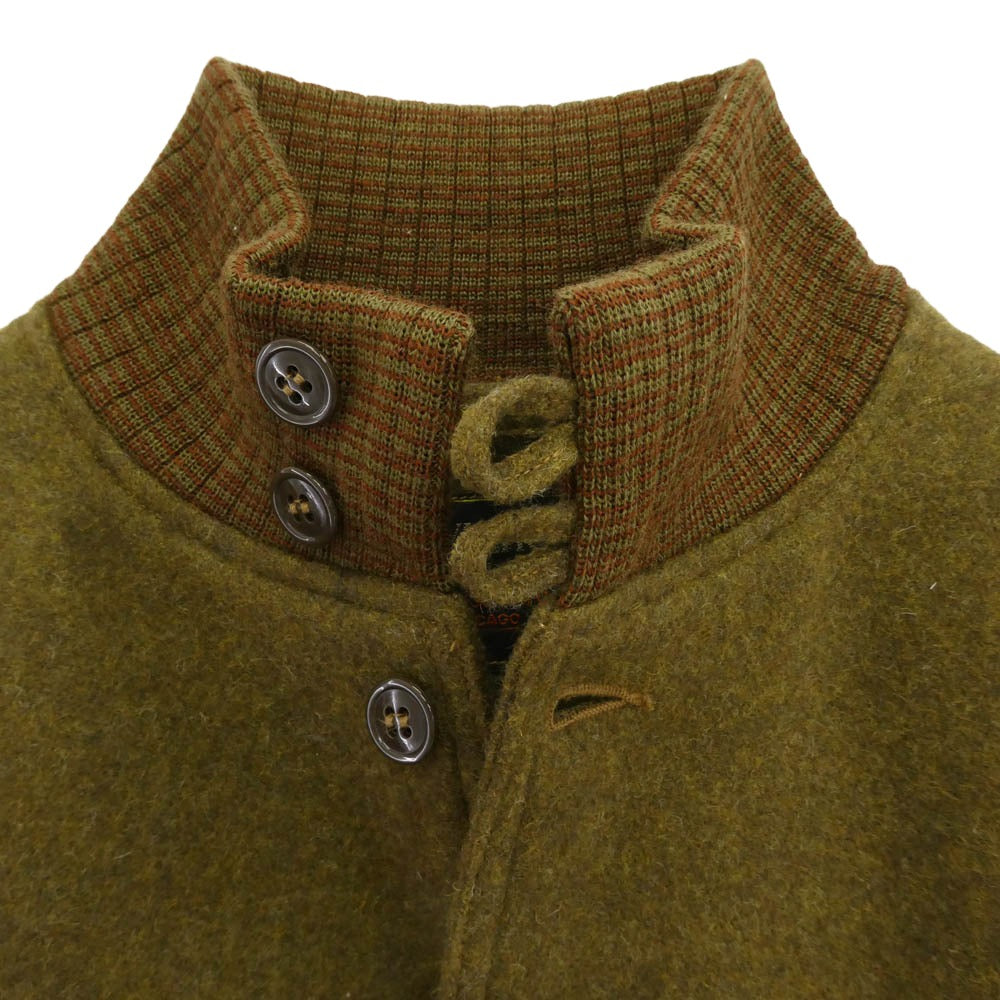 Buzz Rickson's バズリクソンズ BR15589 AVIATION ASSOCIATES WOOL A-1 JACKET ウール ジャケット カーキ系 38【極上美品】【中古】
