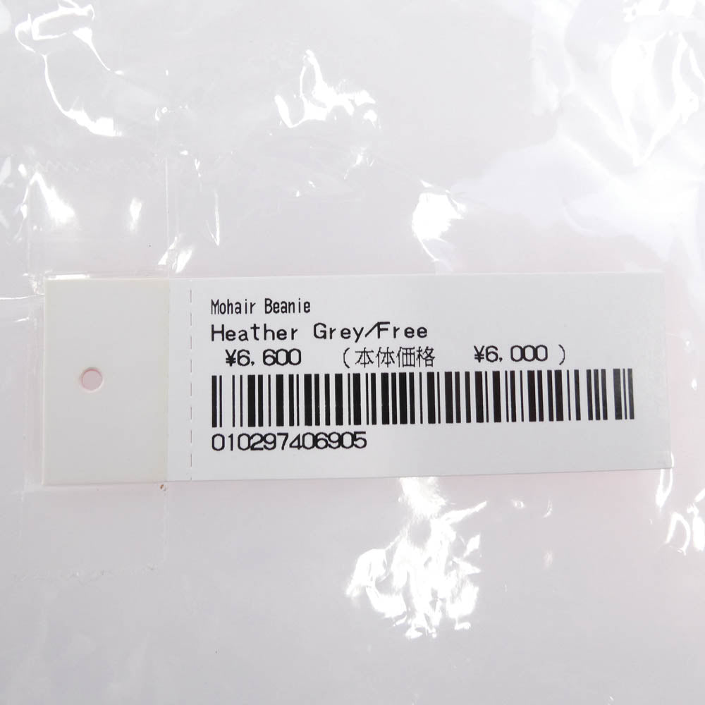 Supreme シュプリーム 24AW Small Box Logo Mohair Beanie スモール ボックスロゴ モヘア ビーニー グレー系【極上美品】【中古】