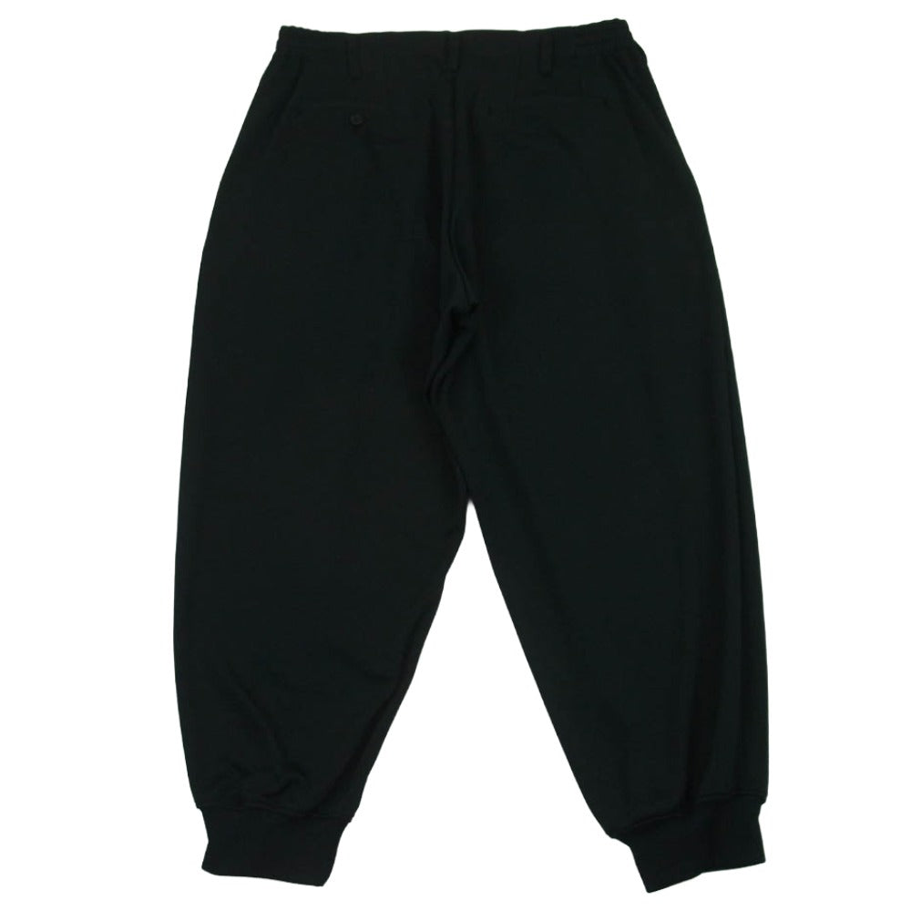 Yohji Yamamoto ヨウジヤマモト UM-P14-902-1 S'YTE サイト PE/SMOOTH TWO-TUCK RIB PANTS ツータック リブ パンツ ブラック系 3【新古品】【未使用】【中古】