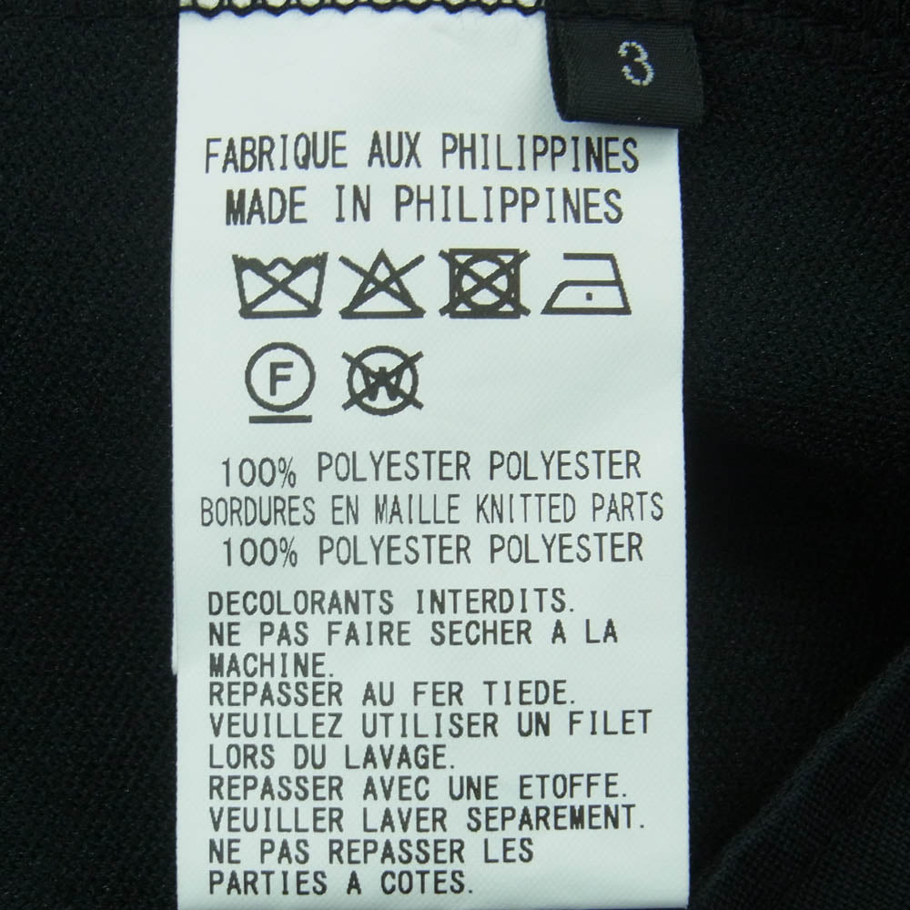 Yohji Yamamoto ヨウジヤマモト UM-P14-902-1 S'YTE サイト PE/SMOOTH TWO-TUCK RIB PANTS ツータック リブ パンツ ブラック系 3【新古品】【未使用】【中古】