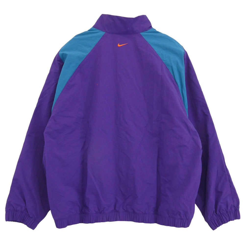 NIKE ナイキ 25AW HV4108-547/HV2358-547 オーバーサイズド ウーブン ナイロン セットアップ ナイロンジャケット ミッドライズ ジョガーパンツ パープル系 オレンジ系【中古】