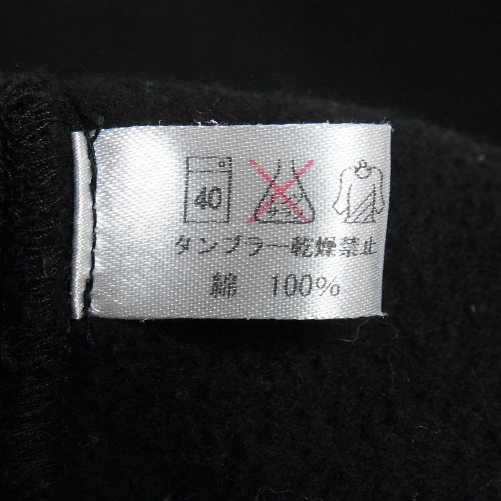WESTRIDE ウエストライド M.C.C. San Francisco ハーフジップ パーカー ブラック系 36【中古】
