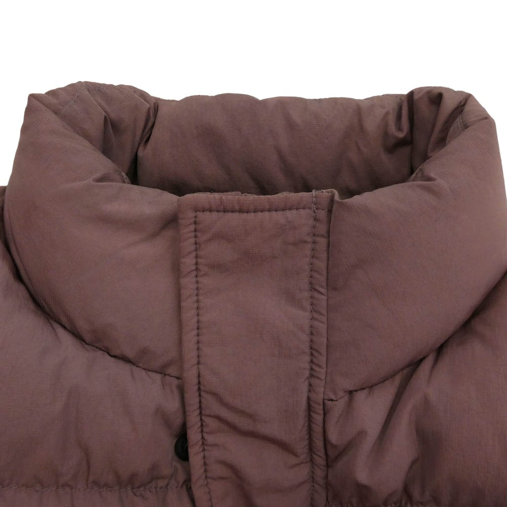 STUSSY ステューシー 115656 Ripstop Down Puffer リップストップ ダウン ジャケット マルチカラー系 薄い葡萄染系 M【中古】