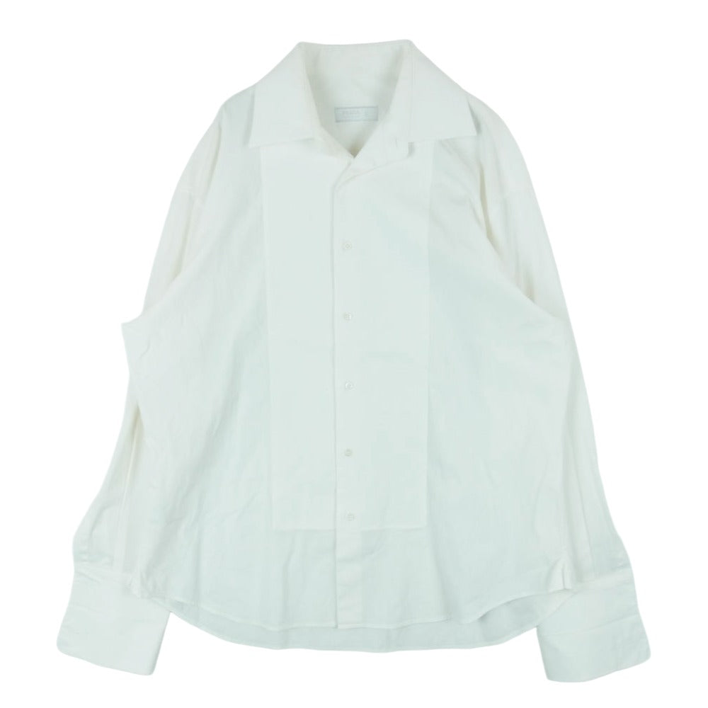 PRADA プラダ 23AW SPH311 テクニカルギャバジン センタークリース