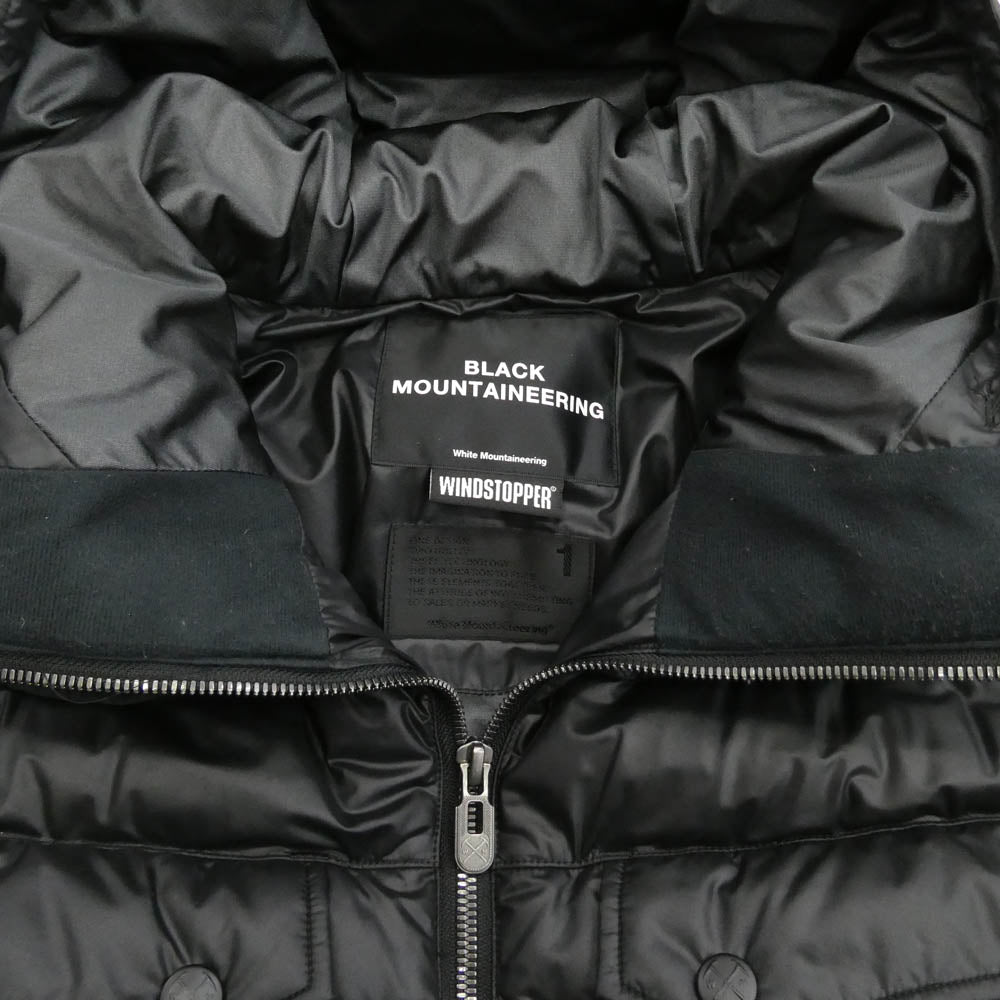 WHITE MOUNTAINEERING ホワイトマウンテニアリング 15AW WM1573239 BLACK ブラックマウンテニアリング ダウン ジャケット ブラック系 1【中古】