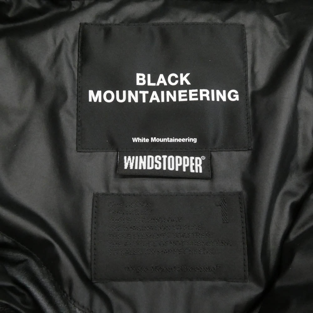 WHITE MOUNTAINEERING ホワイトマウンテニアリング 15AW WM1573239 BLACK ブラックマウンテニアリング ダウン ジャケット ブラック系 1【中古】