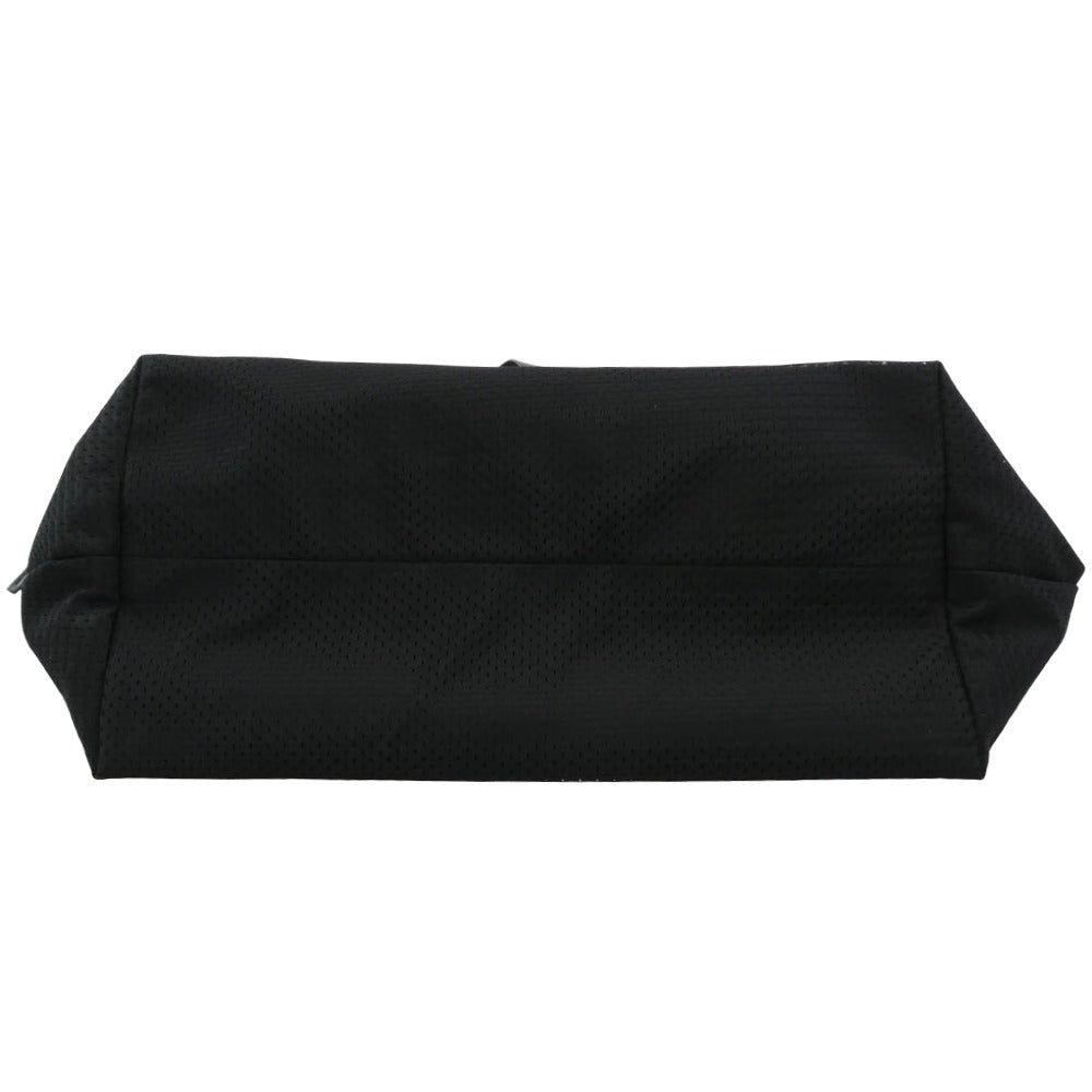 OFF-WHITE オフホワイト DAY OFF BASEBALL ベースボール メッシュ ハンドルレザー トート バッグ ブラック系【中古】