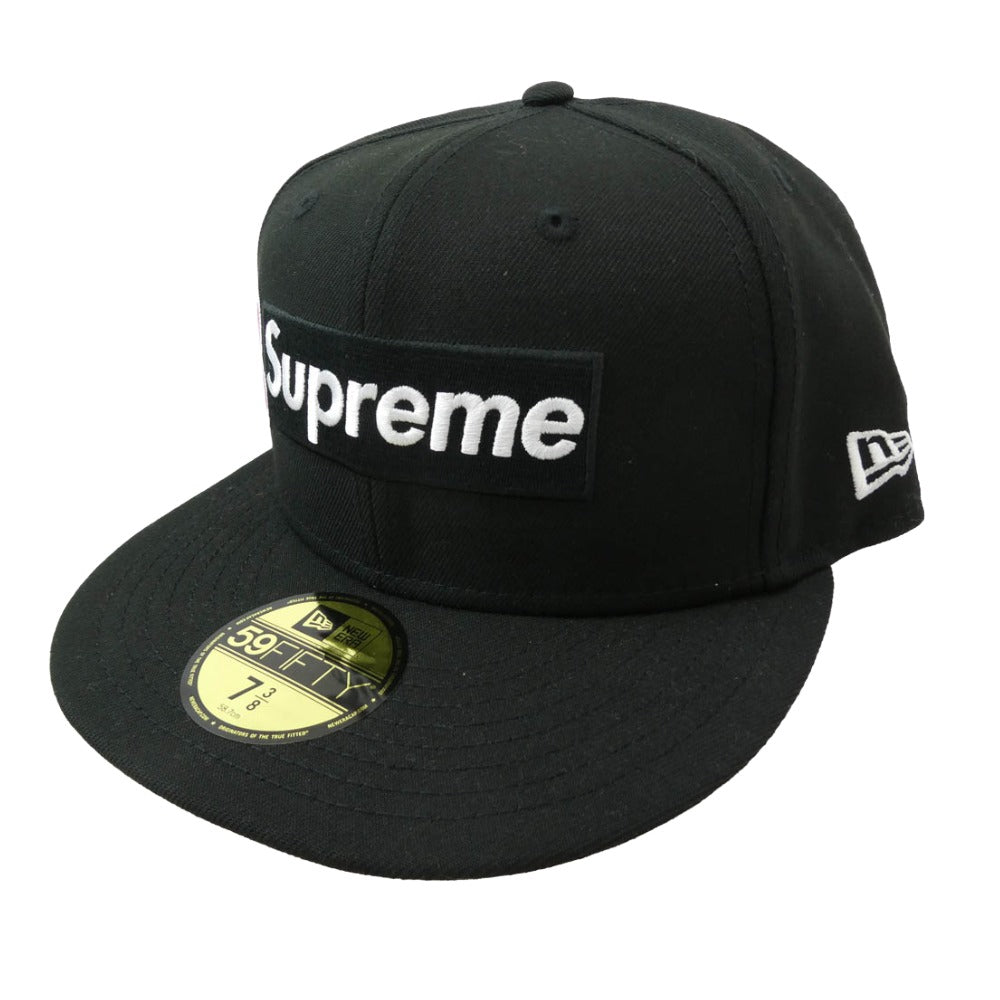 Supreme シュプリーム 25AW Breast Cancer Awareness Box Logo Cap ブレストキャンサーアウェアネス ボックス ロゴ キャップ ブラック系 58.7cm 【極上美品】【中古】