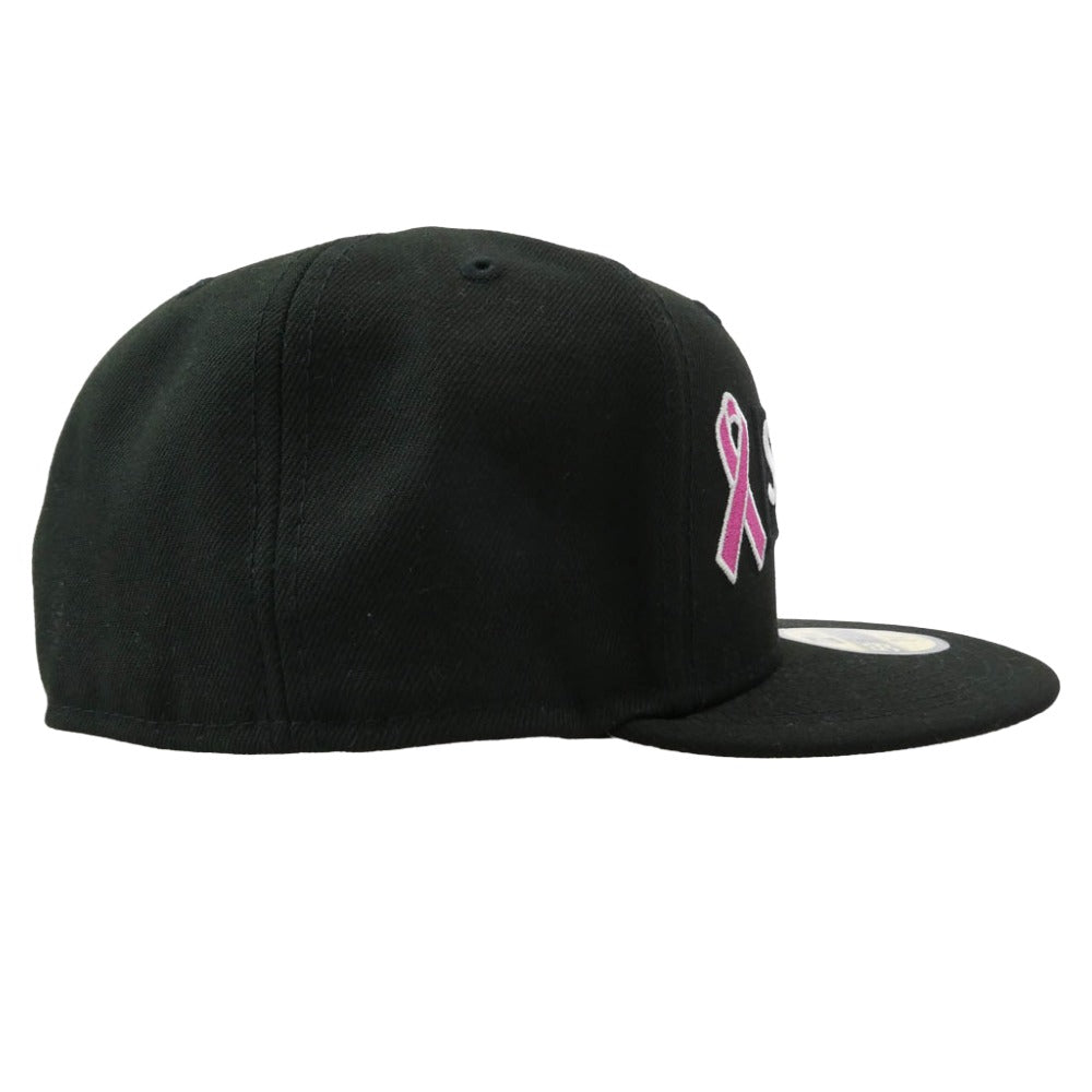Supreme シュプリーム 25AW Breast Cancer Awareness Box Logo Cap ブレストキャンサーアウェアネス ボックス ロゴ キャップ ブラック系 58.7cm 【極上美品】【中古】