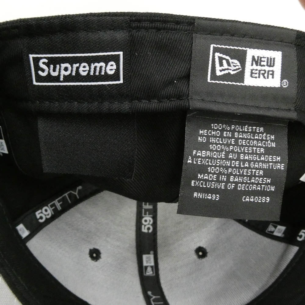 Supreme シュプリーム 25AW Breast Cancer Awareness Box Logo Cap ブレストキャンサーアウェアネス ボックス ロゴ キャップ ブラック系 58.7cm 【極上美品】【中古】