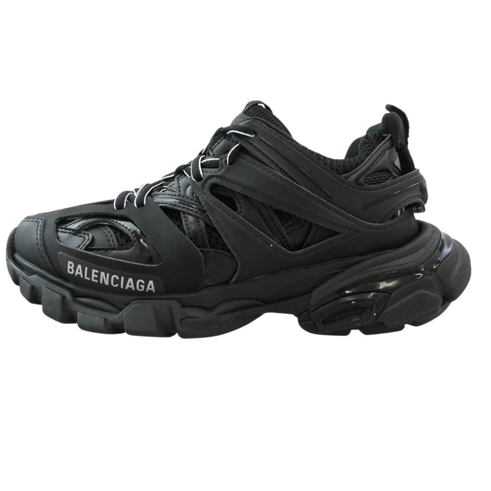 BALENCIAGA バレンシアガ 542436 Track Trainers トラック トレイナー ローカット シューズ スニーカー ブラック系 JP/23cm【中古】