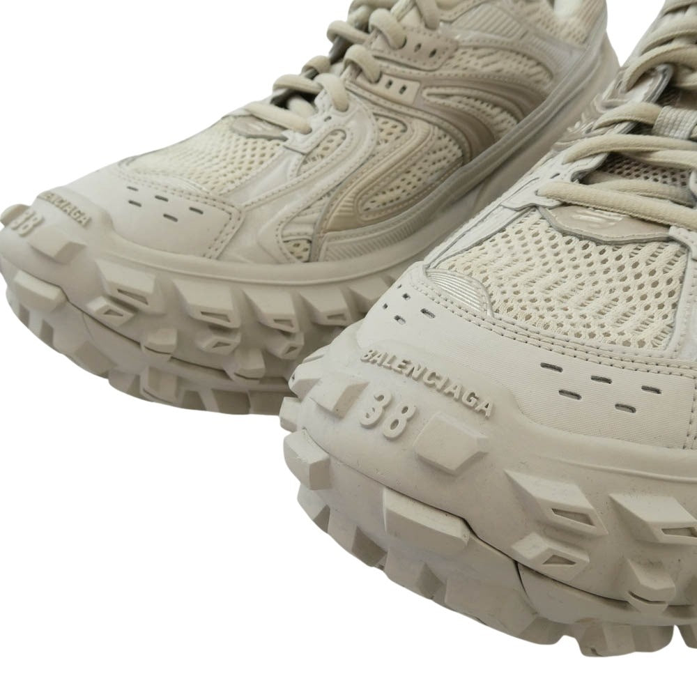 BALENCIAGA バレンシアガ 685611 DEFENDER BOUNCER ディフェンダー バウンサー スニーカー ベージュ系 38【中古】