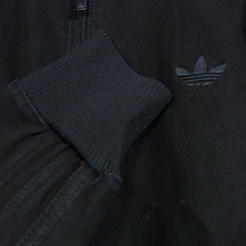 adidas アディダス IT7461 プレミアムデニム ファイヤーバード トラックトップ ジャケット ブラック系 XL【極上美品】【中古】