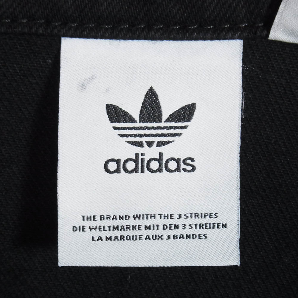 adidas アディダス IT7461 プレミアムデニム ファイヤーバード トラックトップ ジャケット ブラック系 XL【極上美品】【中古】