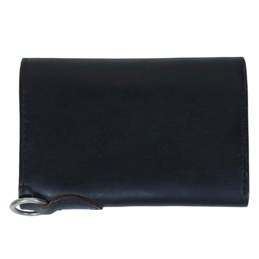 MR.OLIVE ミスターオリーブ ME111H HORWEEN CHROMEXCEL LEATHER KEY CASE レザー ショート ウォレット ブラック系【極上美品】【中古】