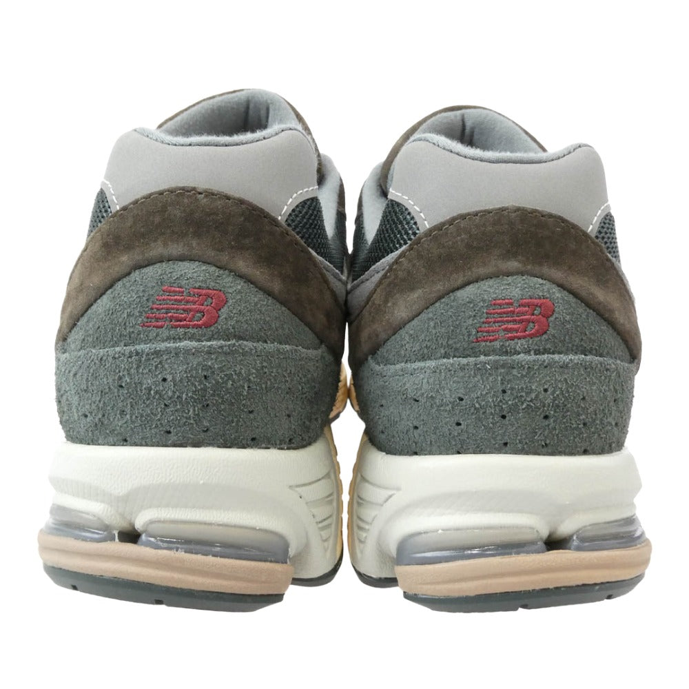 NEW BALANCE ニューバランス M2002RLY ヘアリースエード ローカット スニーカー ブラウン系 28.5cm【極上美品】【中古】