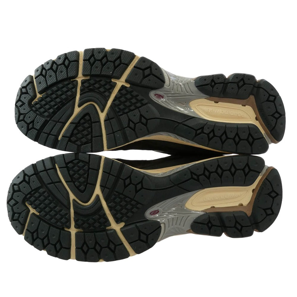 NEW BALANCE ニューバランス M2002RLY ヘアリースエード ローカット スニーカー ブラウン系 28.5cm【極上美品】【中古】
