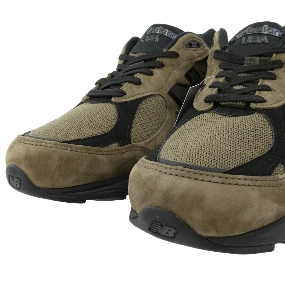 NEW BALANCE ニューバランス 22SS M990JJ3 JJJJound ジョウンド ローカット スニーカー カーキ系 29cm【極上美品】【中古】