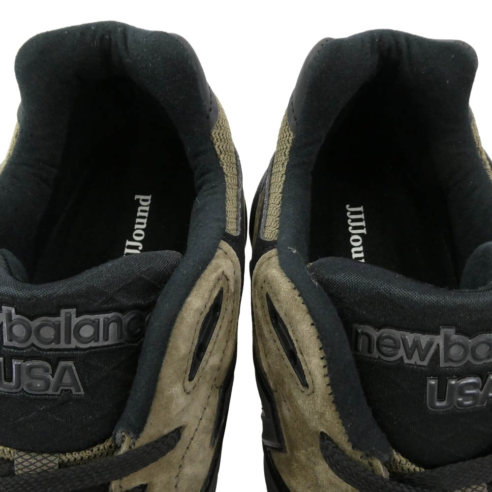NEW BALANCE ニューバランス 22SS M990JJ3 JJJJound ジョウンド ローカット スニーカー カーキ系 29cm【極上美品】【中古】