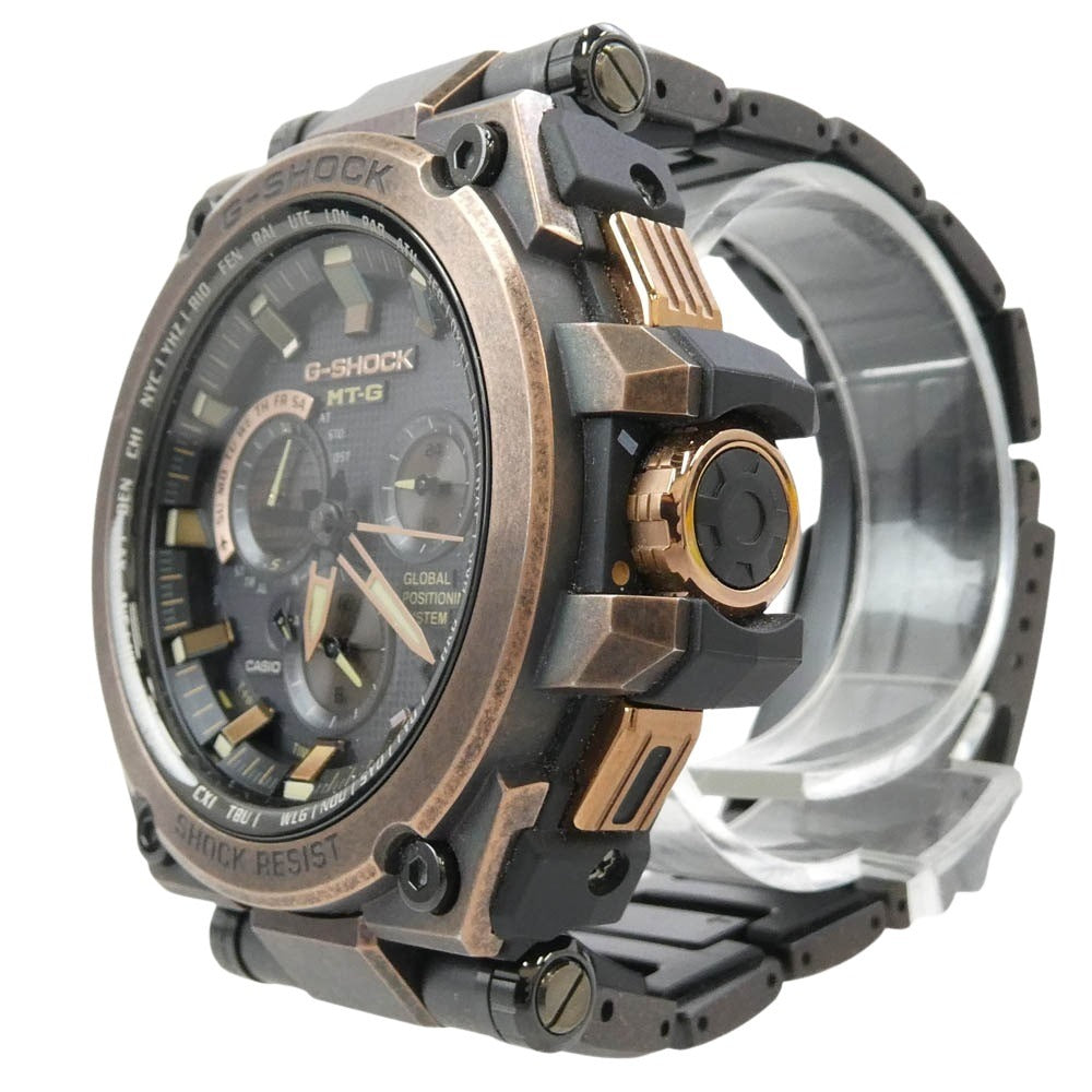 G-SHOCK ジーショック MTG-G1000AR-1AJR MT-G Special Edition スペシャルエディション バーゼルワールド特別モデル ソーラー 電波 ウォッチ 腕時計 ブラウン系【極上美品】【中古】