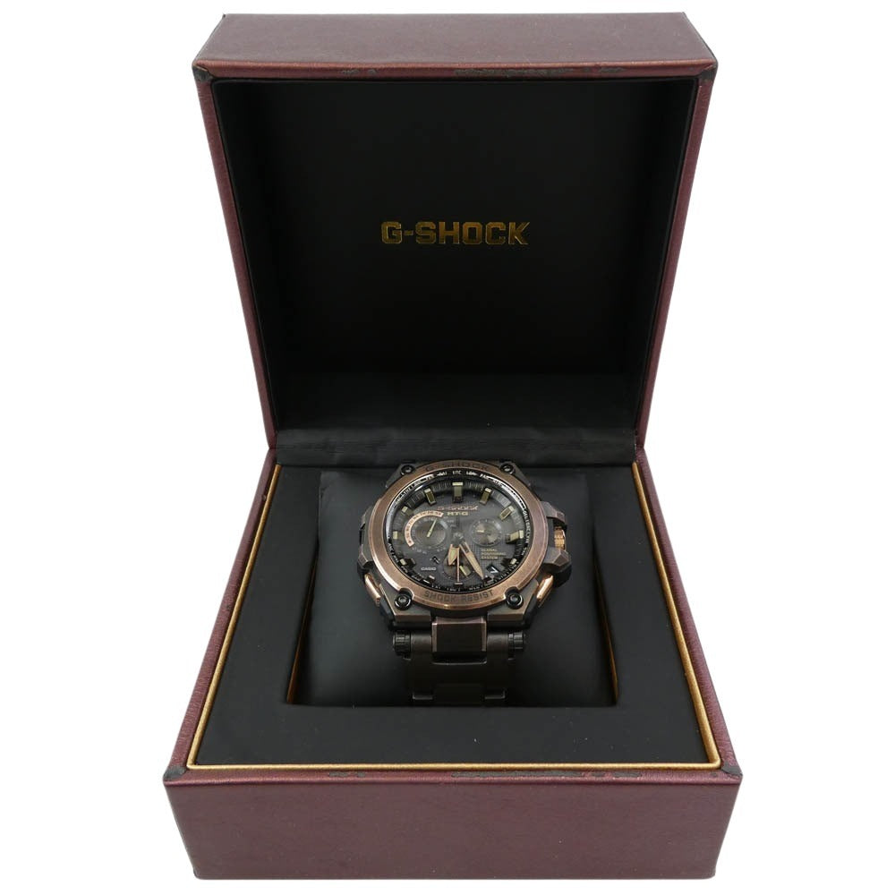 G-SHOCK ジーショック MTG-G1000AR-1AJR MT-G Special Edition スペシャルエディション バーゼルワールド特別モデル ソーラー 電波 ウォッチ 腕時計 ブラウン系【極上美品】【中古】