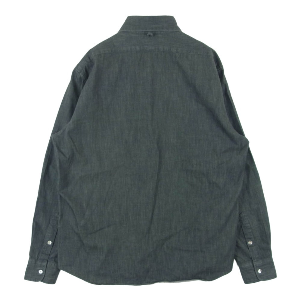 ORGUEIL オルゲイユ OR-5109 Windsor Collar Shirt ウィンザーカラーシャツ シェルボタン 長袖 シャツ グレー系 40【中古】