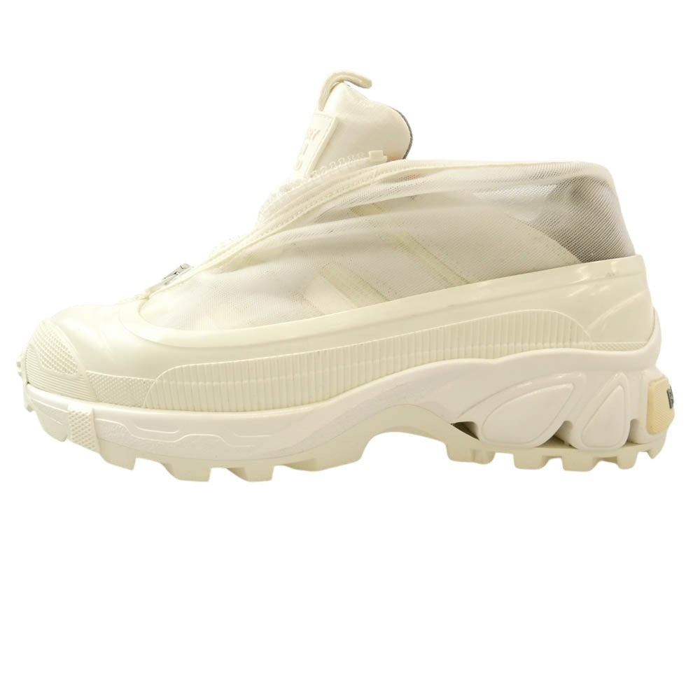 BURBERRY バーバリー 8021161 LOW TOP SNEAKERS スニーカー ホワイト ホワイト系 36【中古】