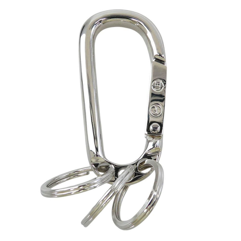 uniform experiment ユニフォームエクスペリメント 25SS UE-250078 ZIRCONIA CARABINER ジルコニア カラビナ アクセサリー キーホルダー シルバー系【新古品】【未使用】【中古】