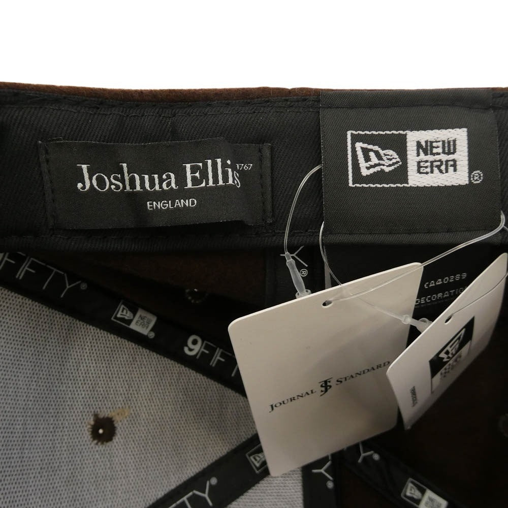 JOURNAL STANDARD ジャーナルスタンダード 別注 LP 9FIFTY Joshua Ellis ジョシュア ベースボール キャップ ブラウン系【極上美品】【中古】